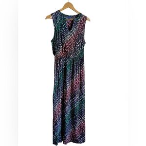 Apt 9 Long Colorful Dress Size Medium